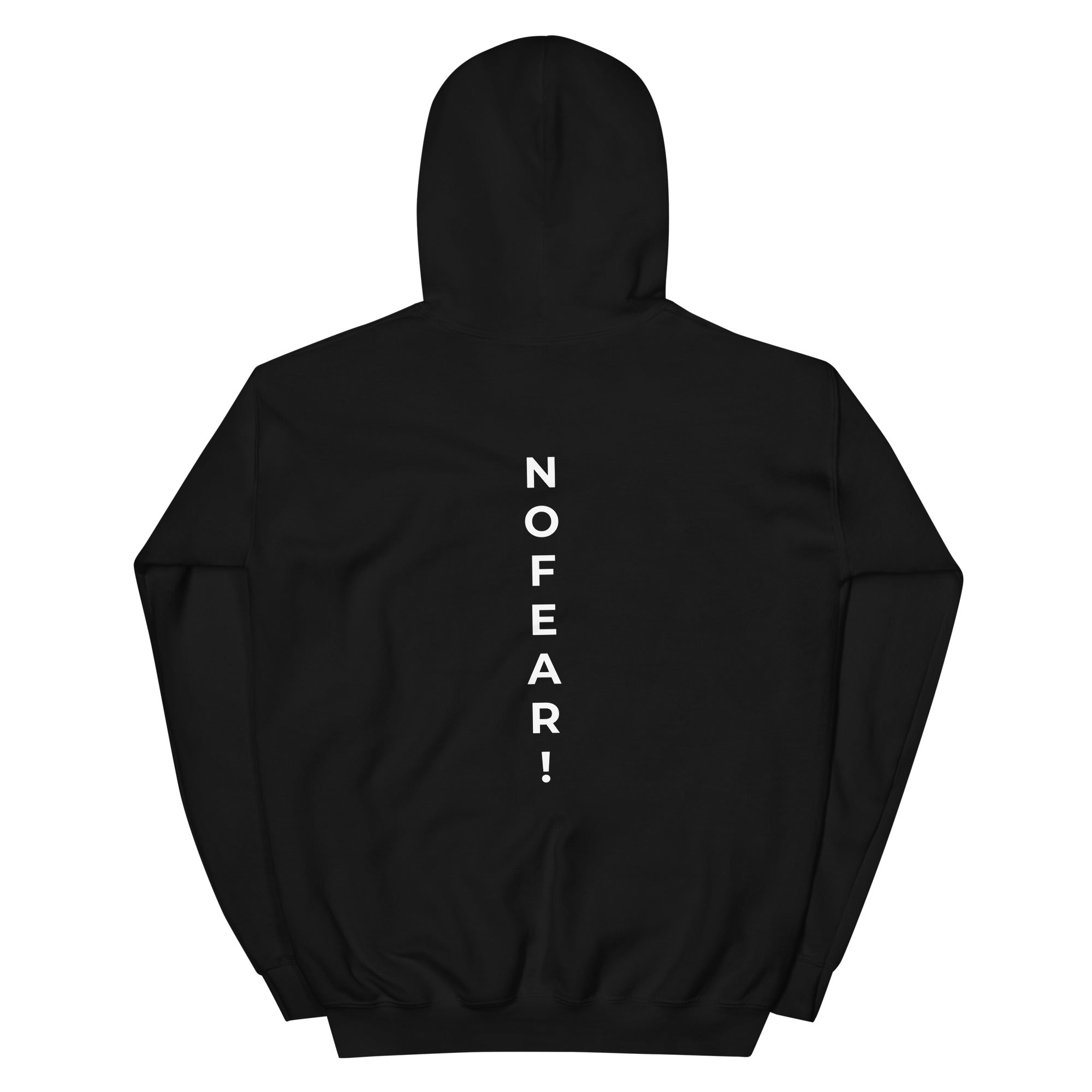 Faith Moves Only Logo No Fear Unisex Hoodie