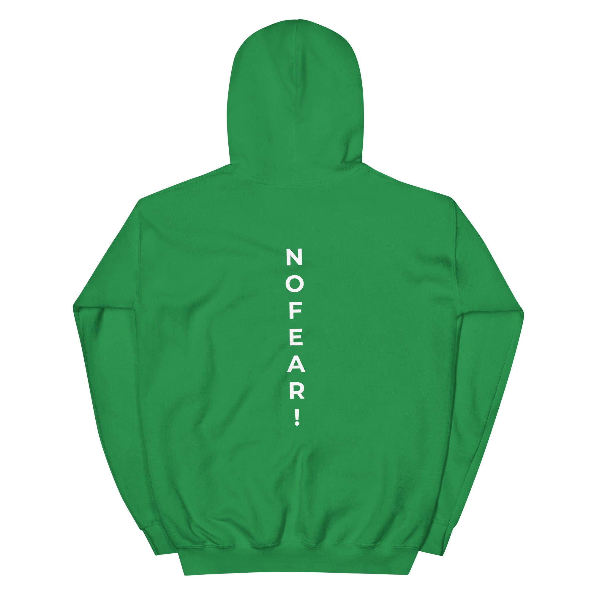 Faith Moves Only Logo No Fear Unisex Hoodie