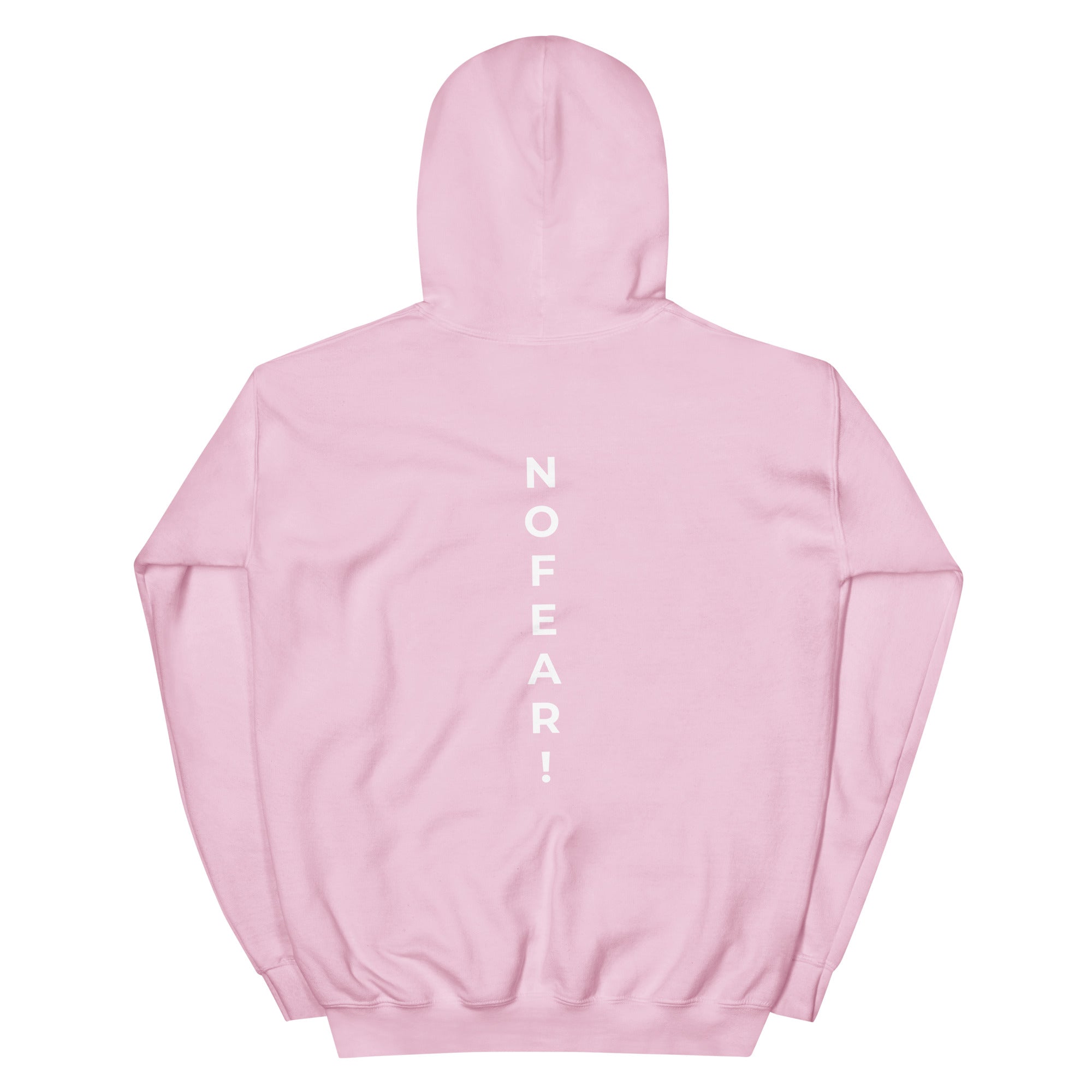 Faith Moves Only Logo No Fear Unisex Hoodie