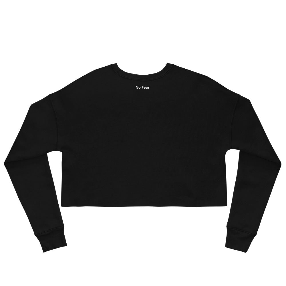 FMONF Embroidered logo Crop Sweatshirt