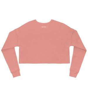 FMONF Embroidered logo Crop Sweatshirt
