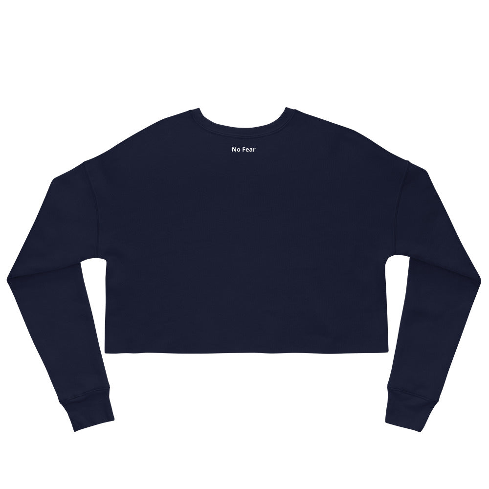 FMONF Embroidered logo Crop Sweatshirt