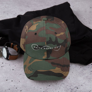 Faith Moves Only Logo Baseball Hat