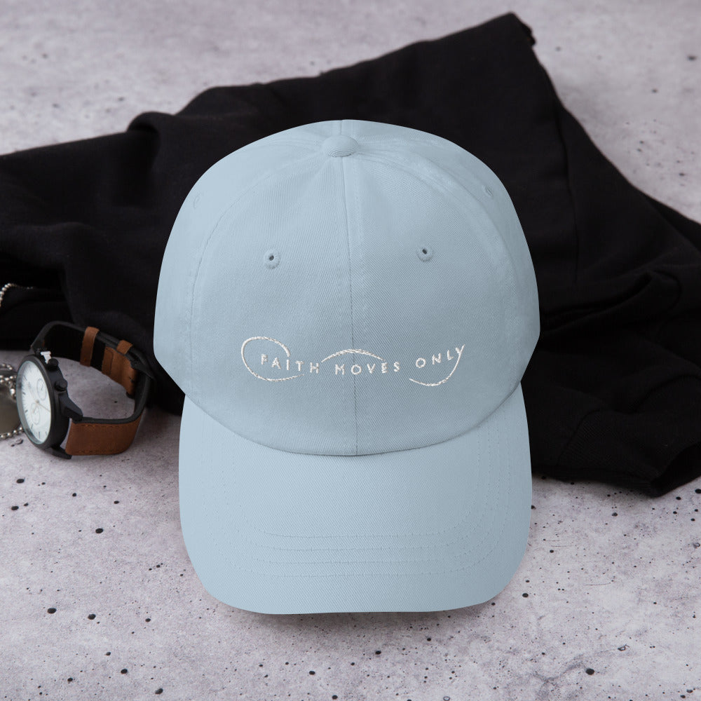 Faith Moves Only Logo Baseball Hat
