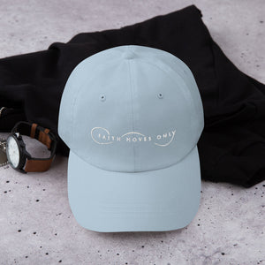 Faith Moves Only Logo Baseball Hat