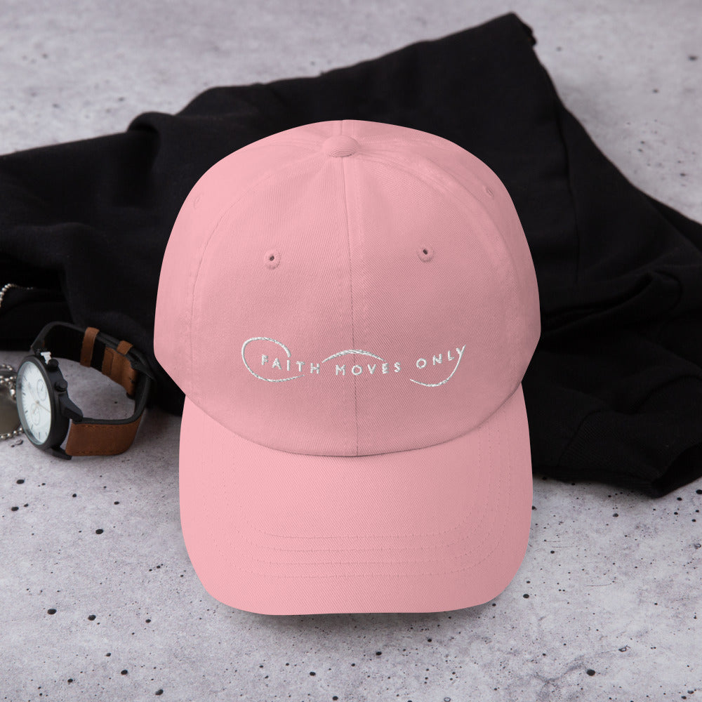 Faith Moves Only Logo Baseball Hat