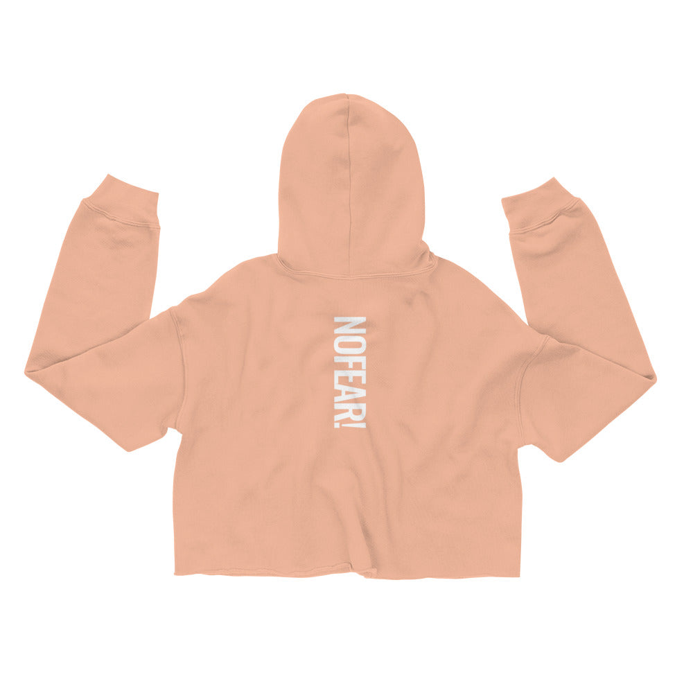 FMO LOGO/NO FEAR Crop Hoodie